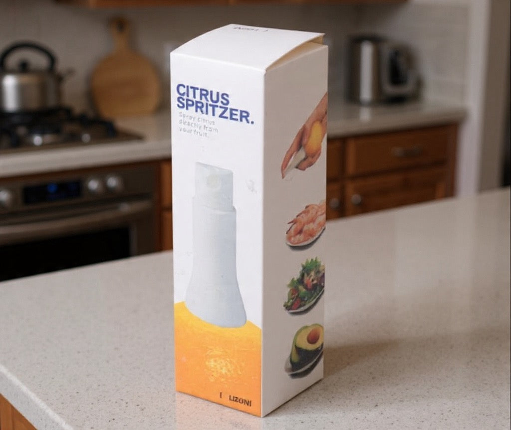 Zitronensaft-Sprüher – Frischer Saft direkt aus der Frucht, Küchenhelfer